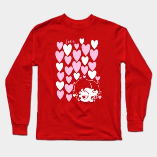 BETTY BOOP - Lots of hearts Long Sleeve T-Shirt